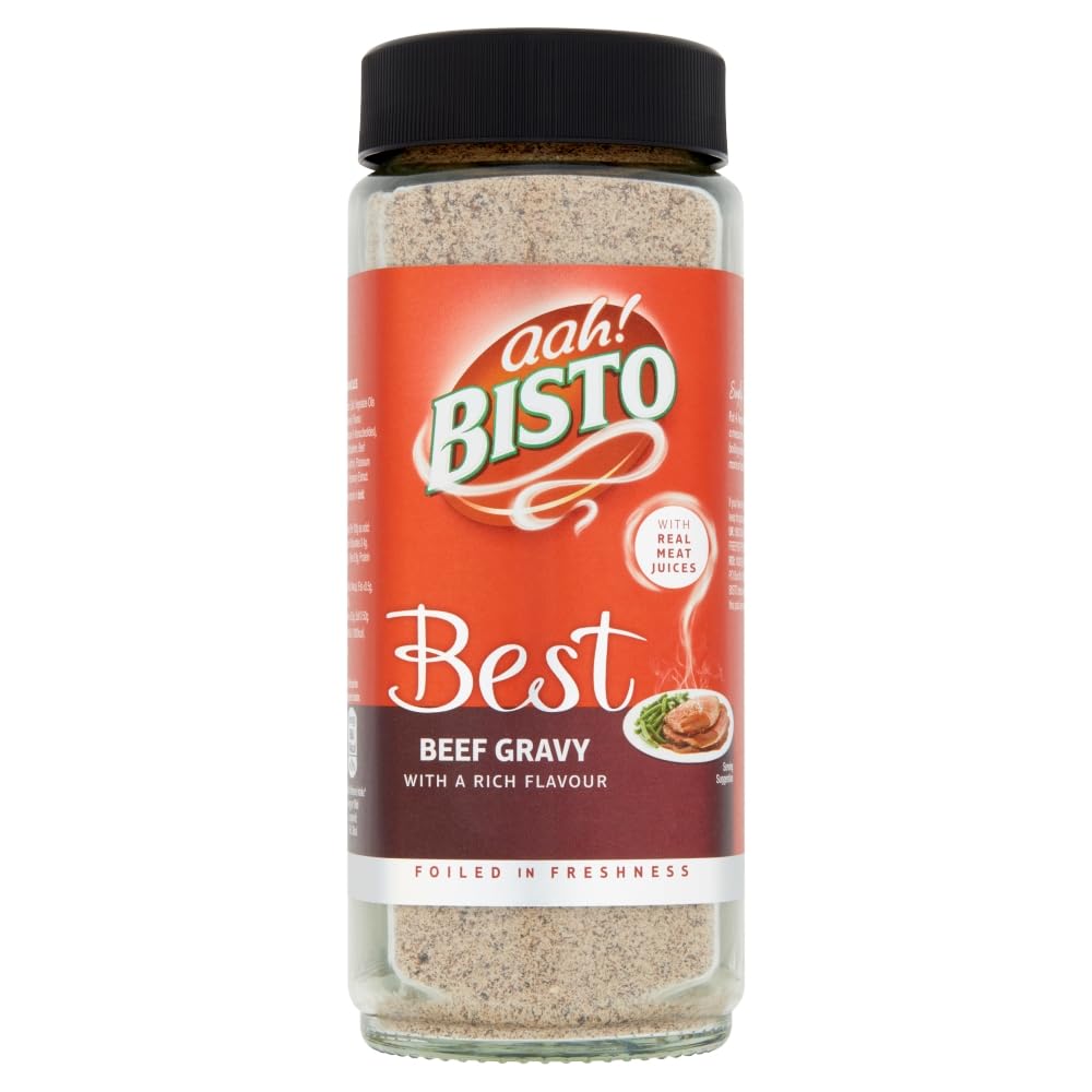 Bisto Best Beef Gravy Granules - Made With Real Meat Juice | 390 g Jar