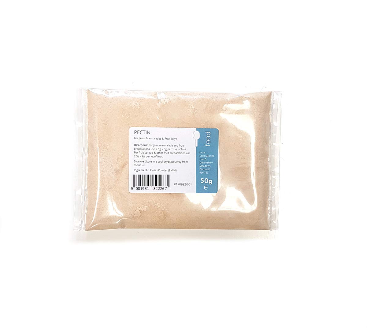 Intra Laboratories - Pectin Powder 50g - Rapid Set Food Grade Thickening Agent 1