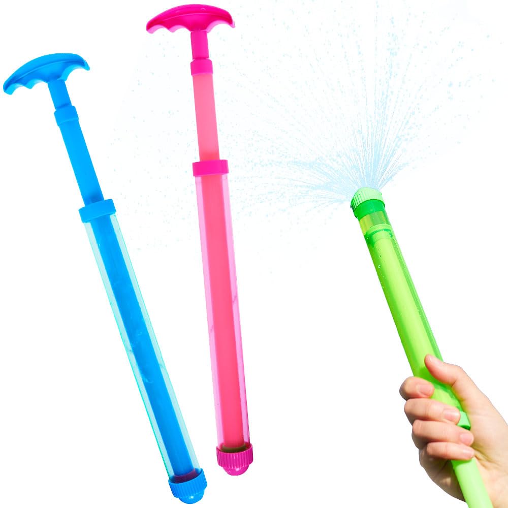 Baker Ross Firework Water Shooters - Pack of 3 | 41.5cm Length | Ages 3+ 1