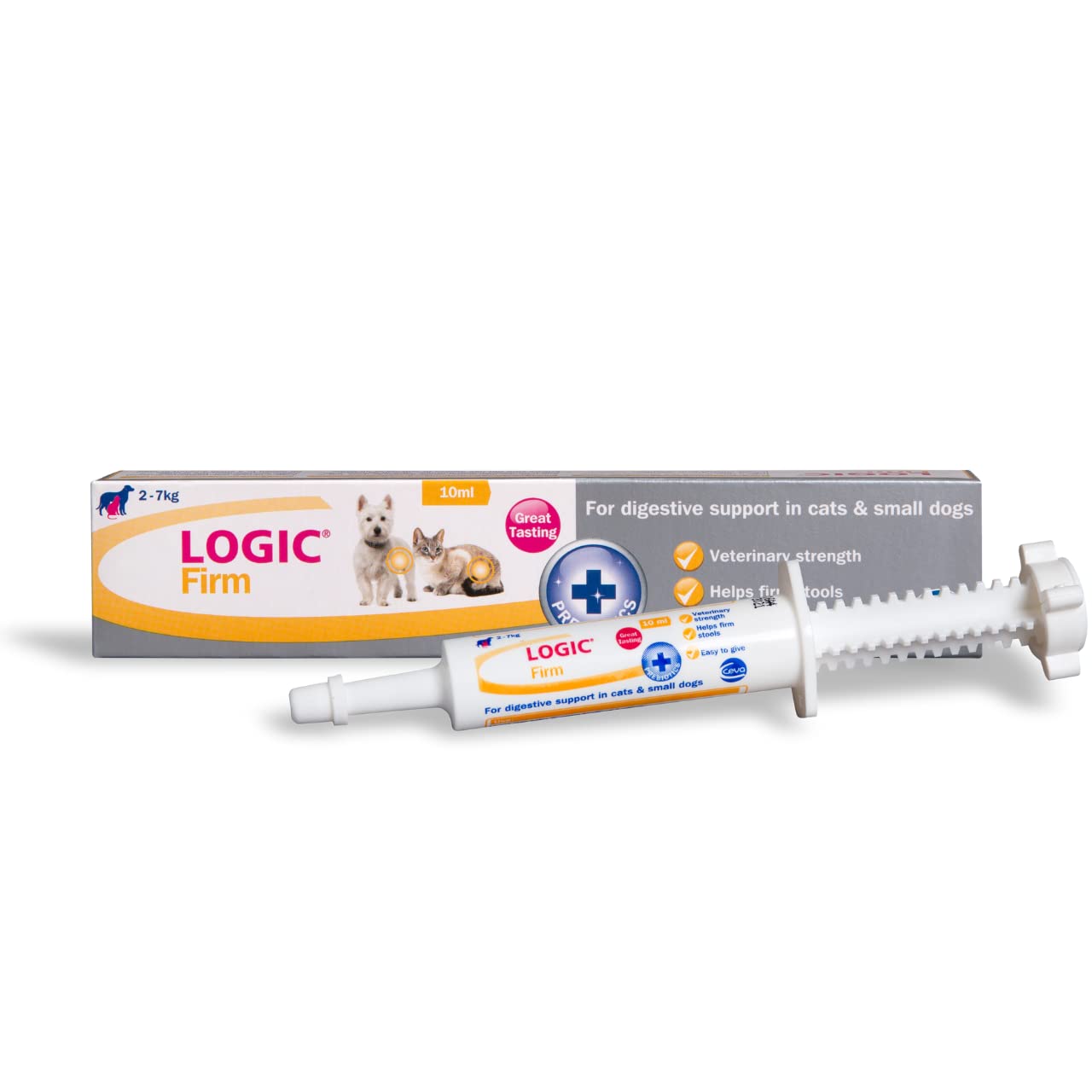 Logic Firm Digestive Support Paste for Cats and Small Dogs | Restores Function | Veterinary Grade