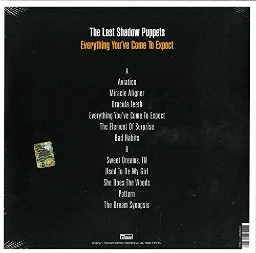 The Last Shadow Puppets - Everything You've Come To Expect [VINYL]