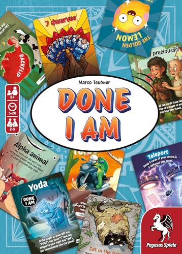 Pegasus Spiele DONE I AM Card Game 3
