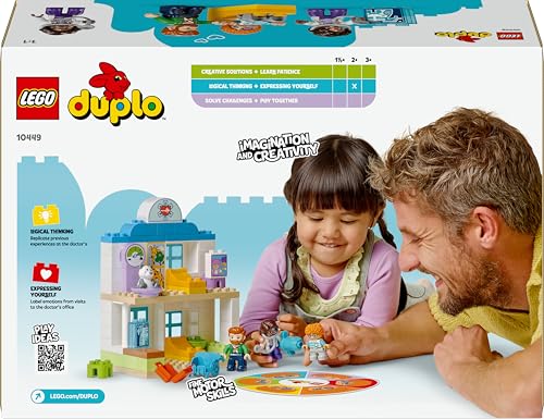 LEGO DUPLO First Time: Visit to the Doctor - Role Play Building Set for Toddlers 2+ 15