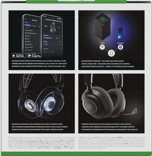 SteelSeries Arctis Nova 7X Wireless Gen 2 - Xbox & PC Gaming Headset with 2.4GHz + Bluetooth 27