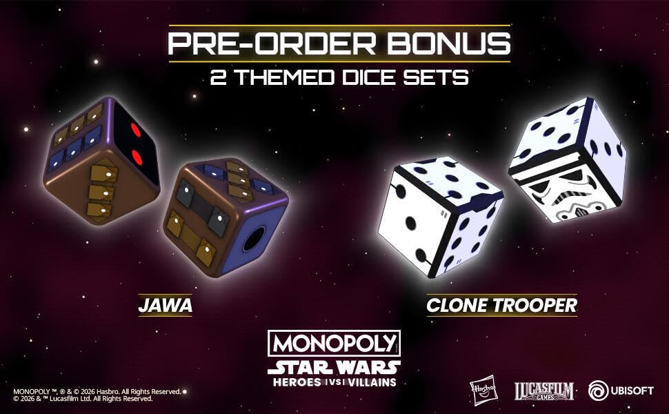 Monopoly: Star Wars Heroes vs Villains (Switch 2) 2