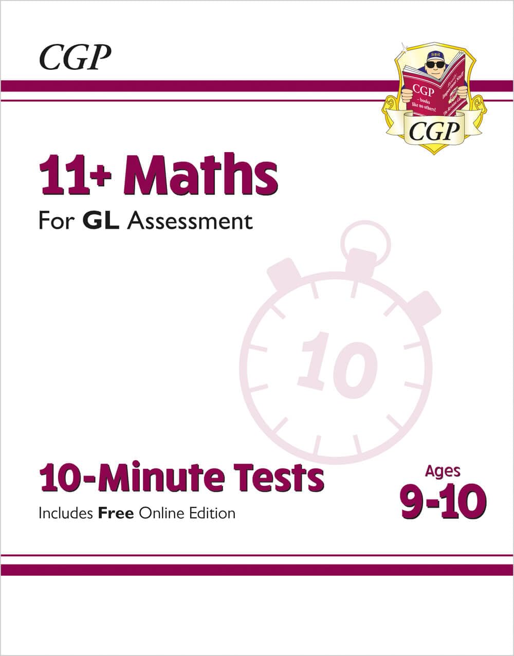 CGP 11+ GL Maths 10-Minute Tests - Ages 9-10 | Paperback | 126 Pages 1