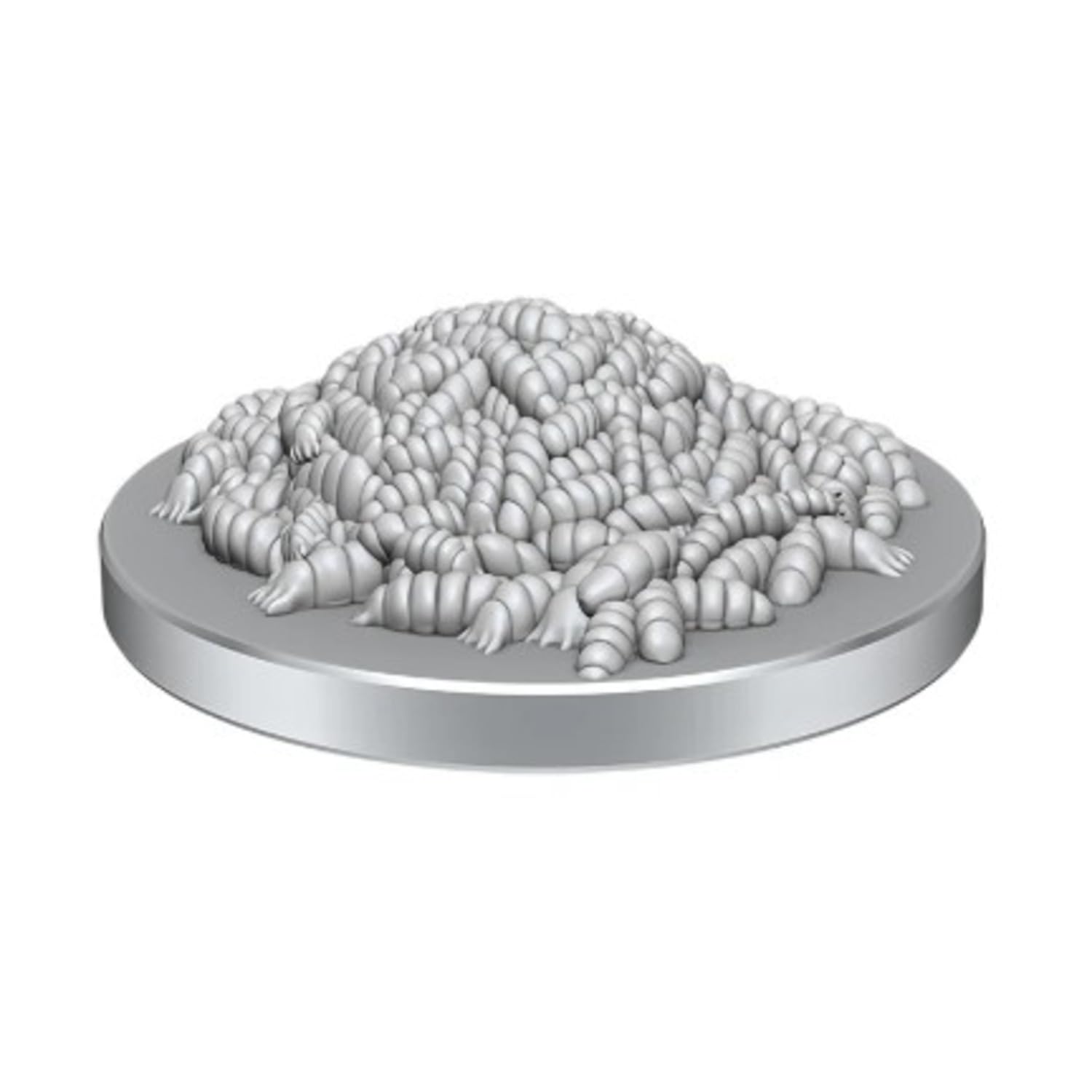 Riftgate D&D Nolzur's Marvelous Miniatures - Swarm of Rot Grubs & Victim | Plastic 2