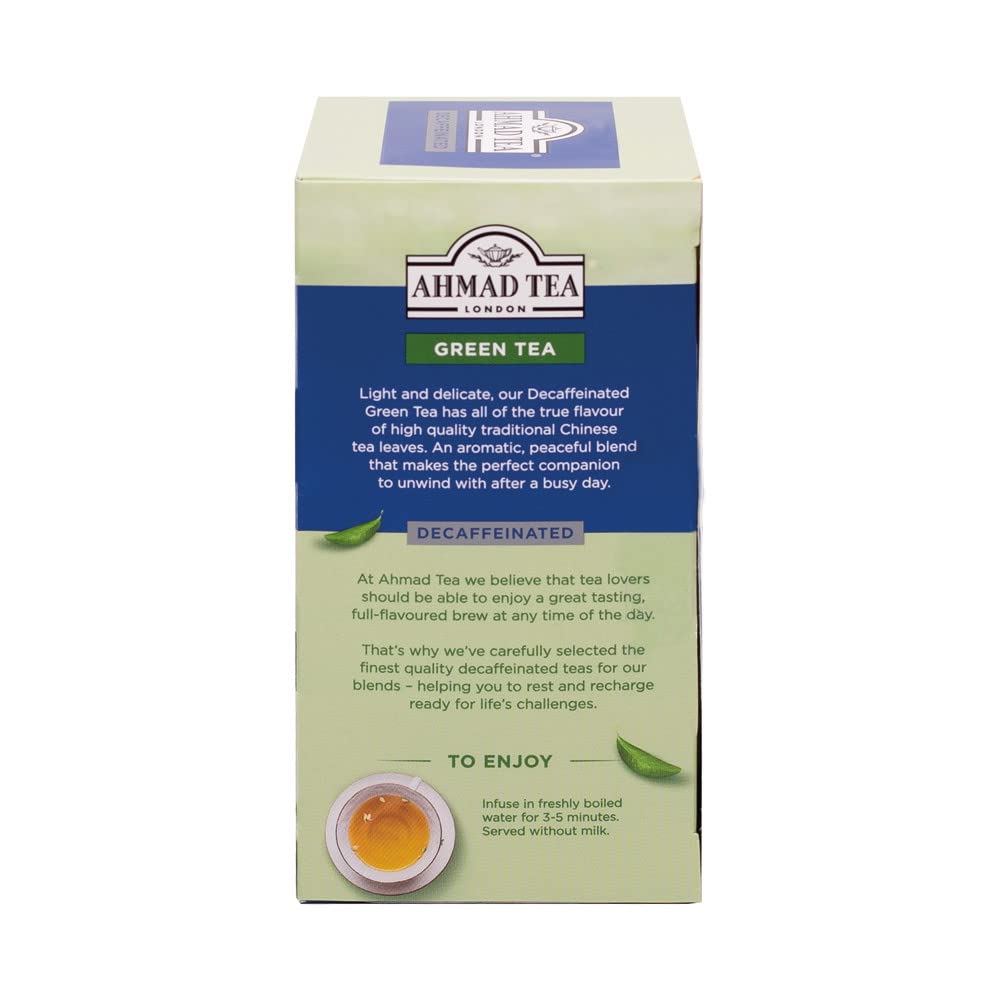 Ahmad Tea Decaffeinated Green Tea | 20 Tea Bags | Chinese Green Tea from Yellow Mountains 3