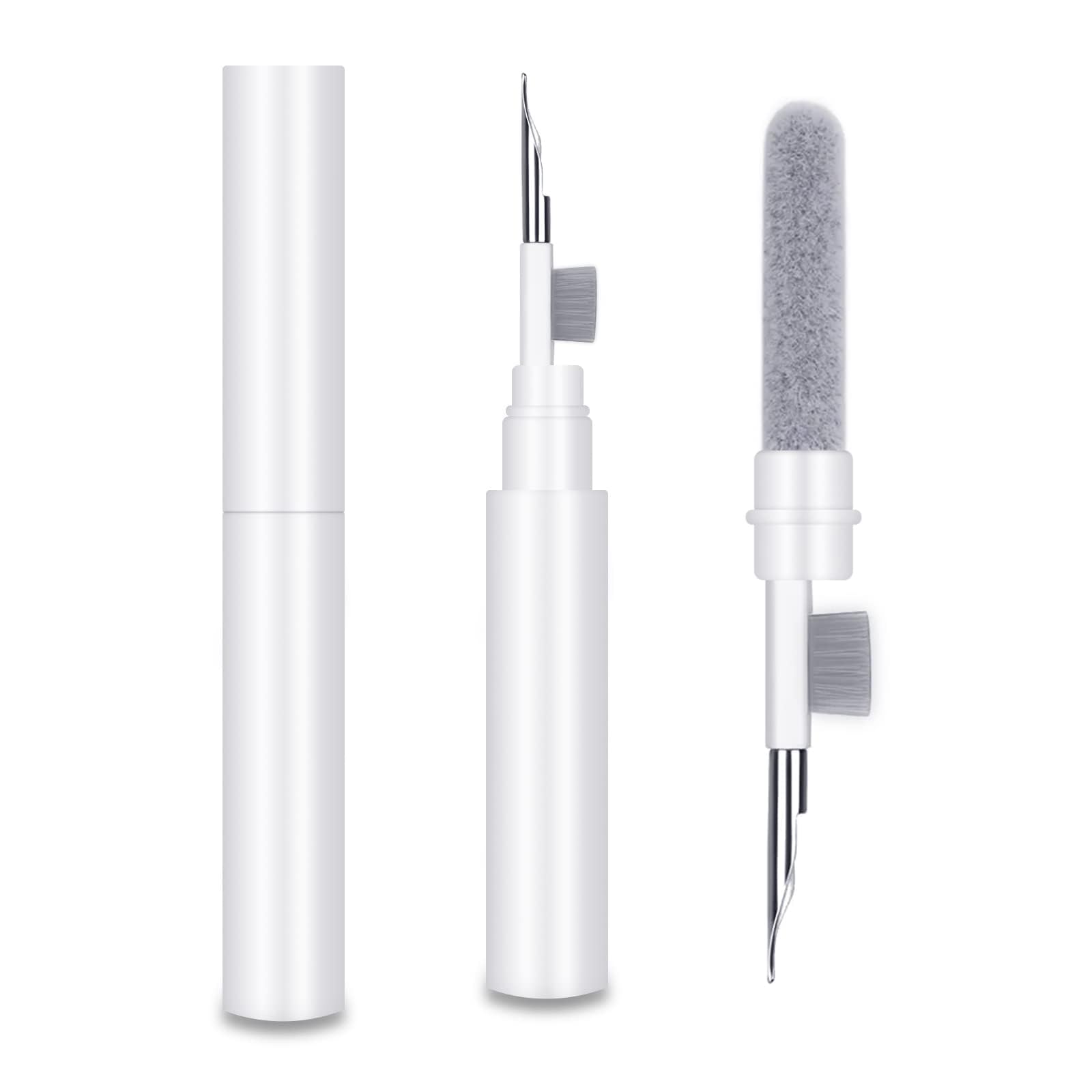 MOXYOY 3-In-1 Earphone Cleaning Kit - Metal Tip, Brush, Sponge | ABS/Stainless Steel