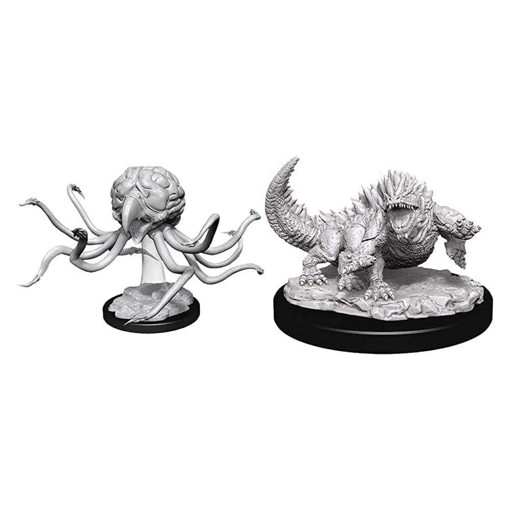 WizKids D&D Nolzurs Marvelous Upainted Miniatures: Wave 11 Grell & Basilisk Accessories 1