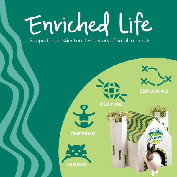 Oxbow Enriched Life Roll Arounds Small Animal Chew Toy | Natural Paper Material | Unscented 5