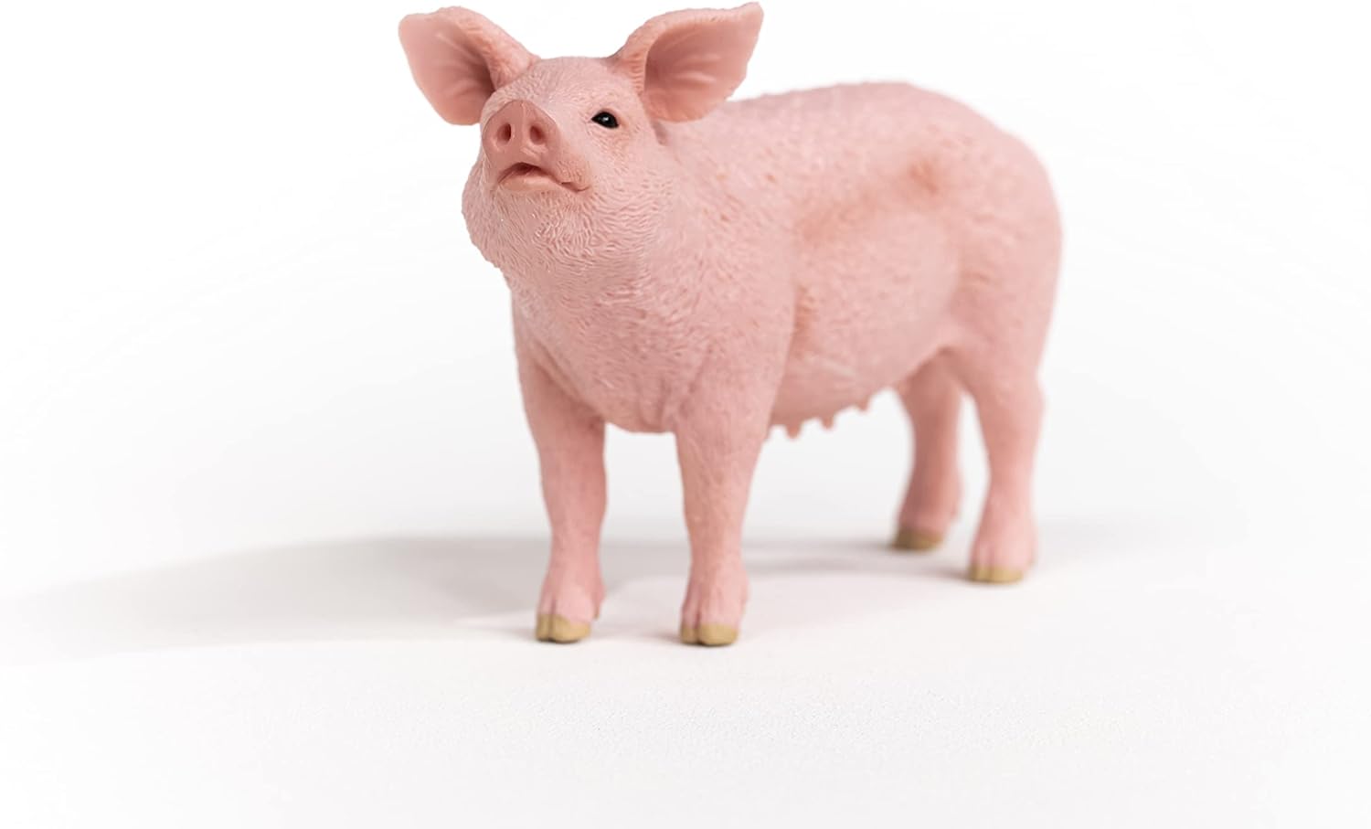 Schleich 13933 Farm World Pig Figurine - Realistic Animal Play Figure for Kids 2