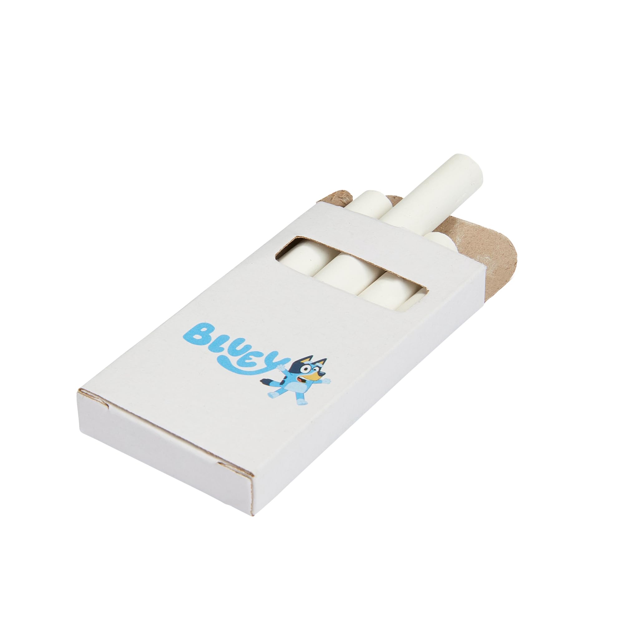 Bluey Wooden Puppet Theater Playset - FSC-Certified Wood, Includes 2 Hand Puppets