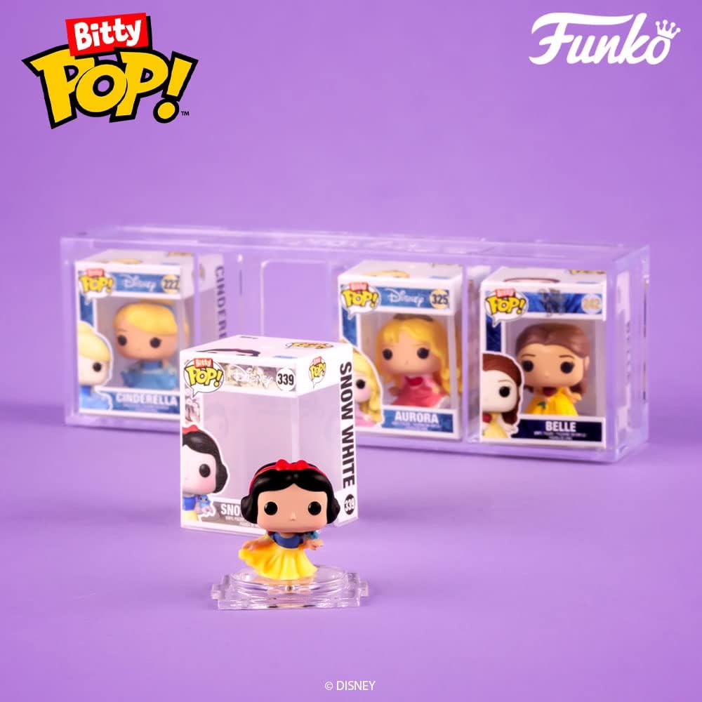 Funko Bitty POP! Disney Princess - Belle, Pocahontas, Jasmine & Mystery Figure Vinyl Set 5