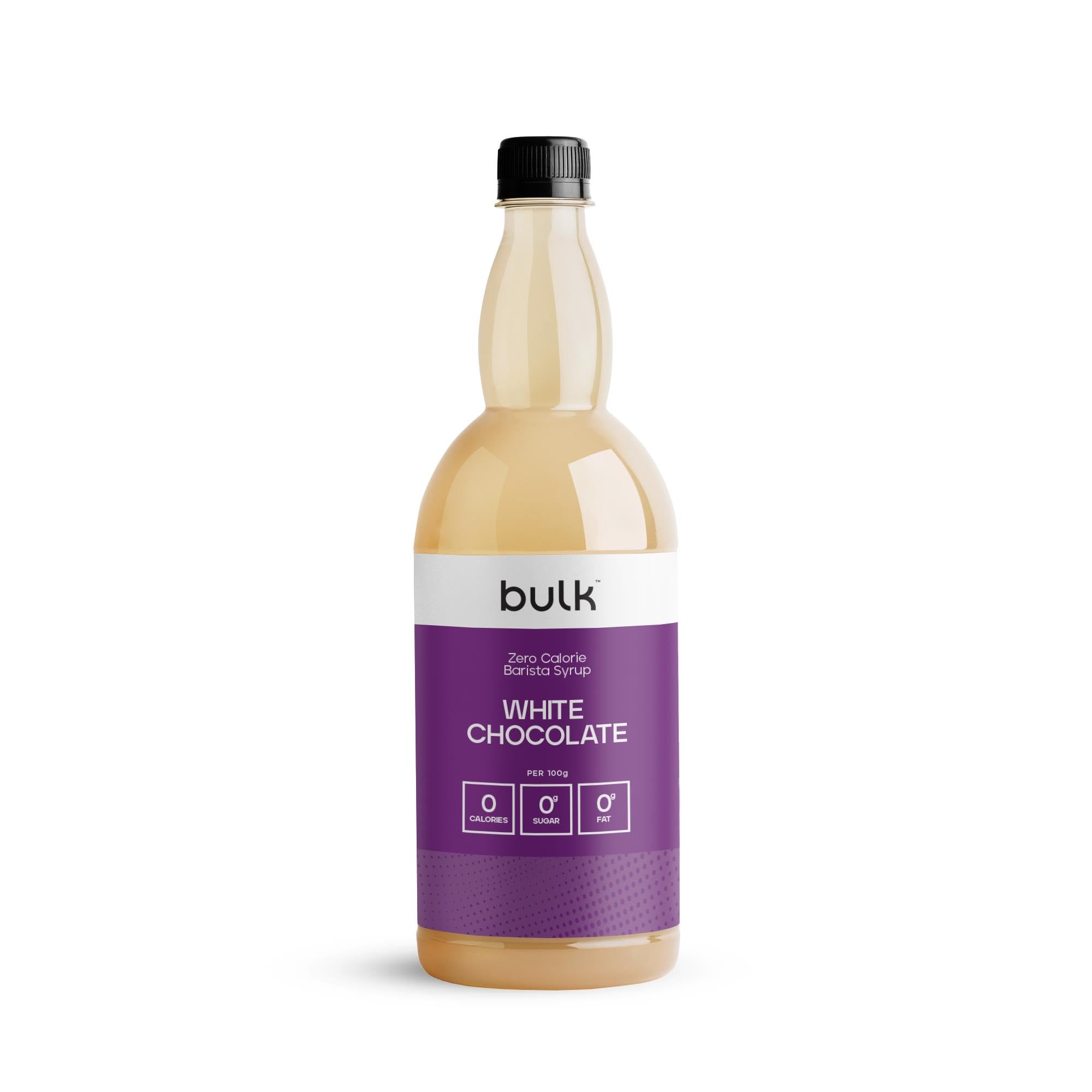 Bulk Zero Calorie Barista Syrup, White Chocolate, 1 Litre 1