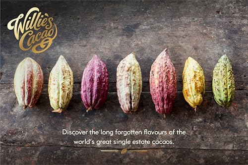 Willie's Cacao Bar - Sea Kissed Almond - Milk Chocolate with Roasted Almonds and Cornish Salt - 50g 7