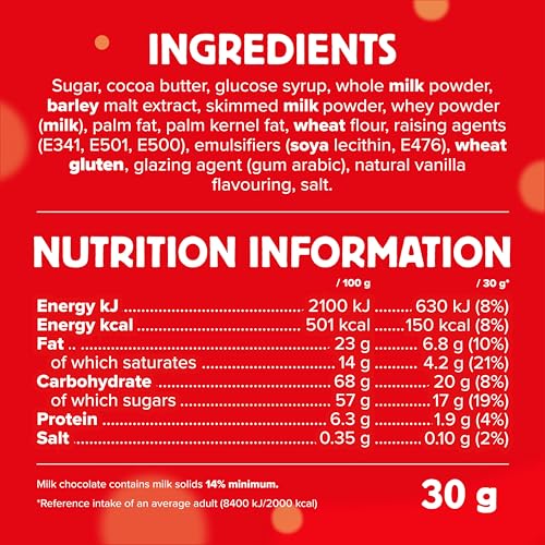 Maltesers White Chocolate & Honeycomb Treats, 25x30g Bags 11