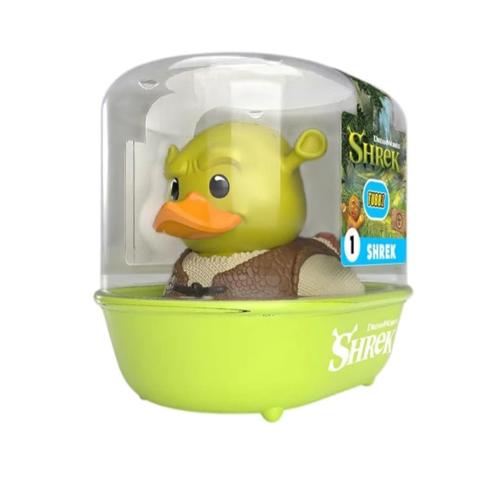 TUBBZ First Edition Shrek Cosplaying Rubber Duck Vinyl Figure | 9 cm Tall