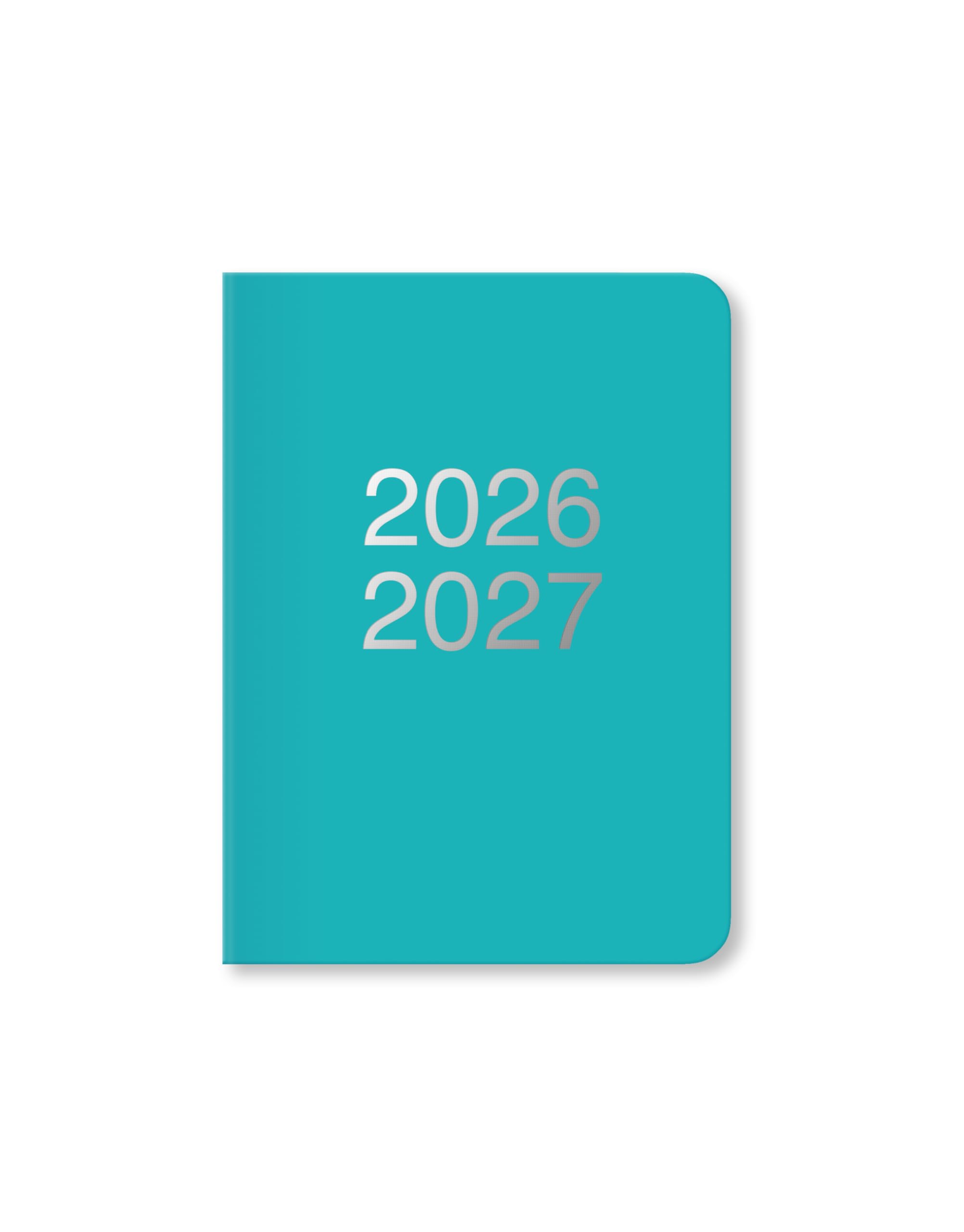 Letts of London Dazzle A6 Academic 2026/2027 Day to a Page Appointment Book | Turquoise Hardcover