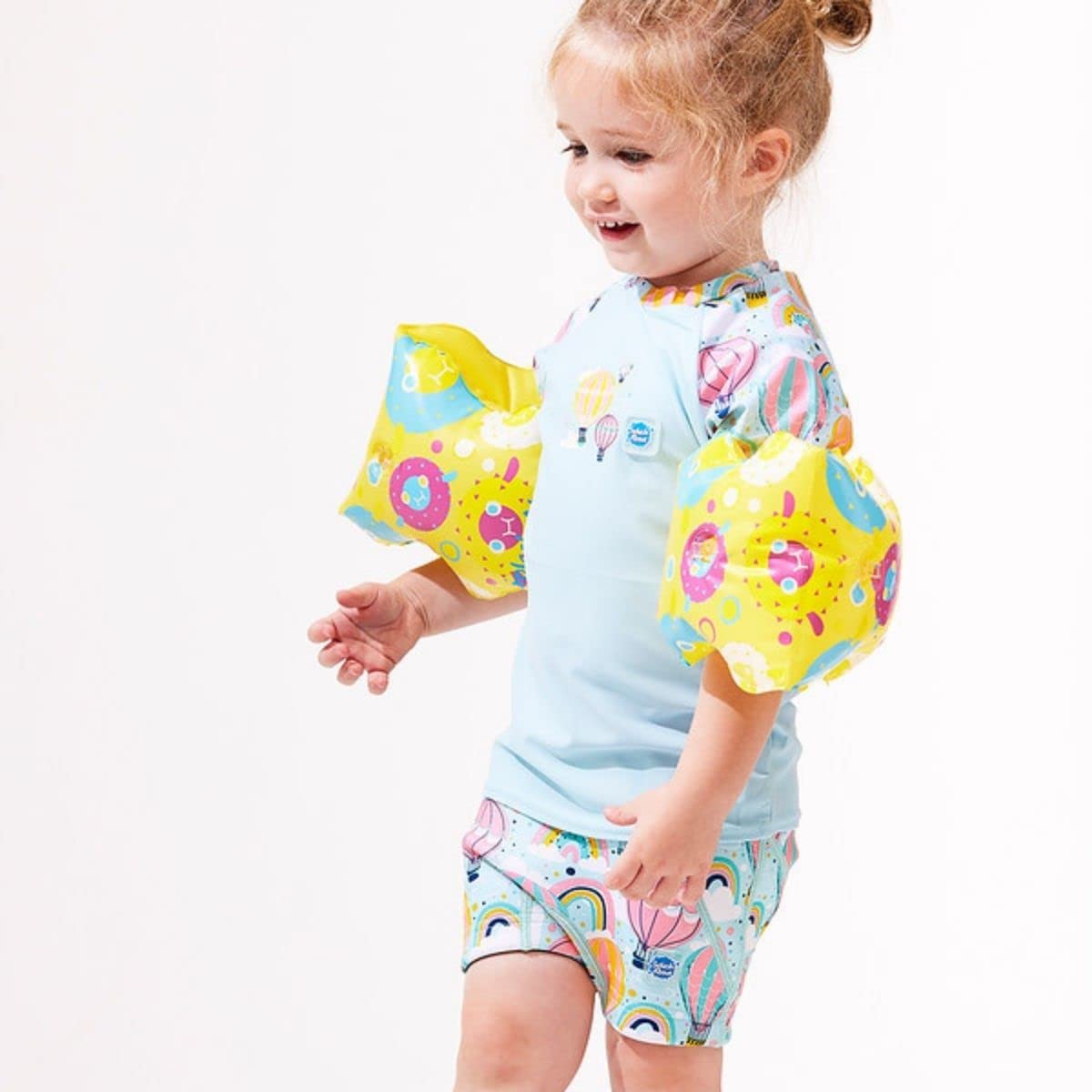 Splash About Pufferfish Inflatable Armbands - Learn to Swim Aids | 2-6 Years | Polyvinyl Chloride