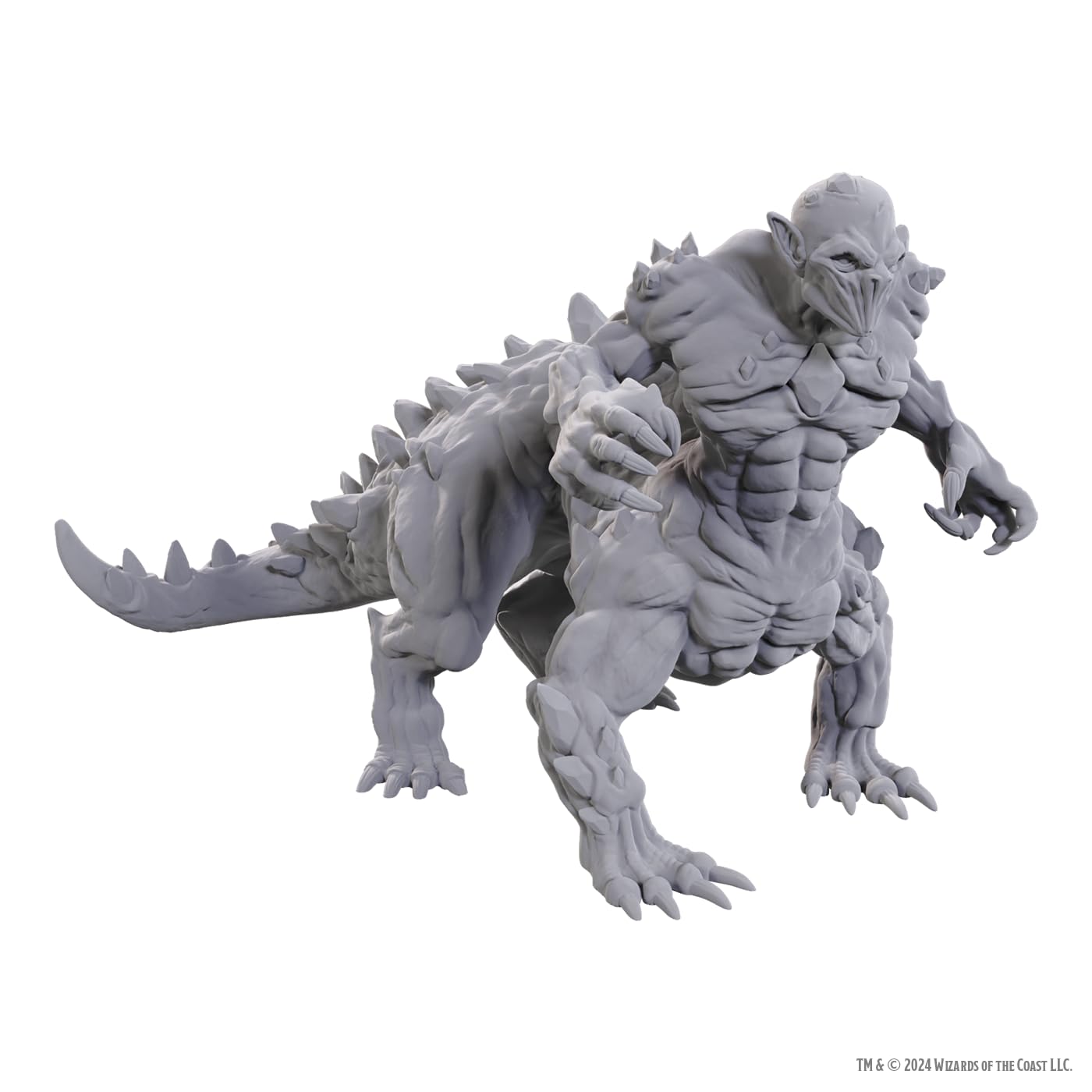 WizKids Nolzur's Marvelous Miniatures - Gem Stalker Unpainted Figure | Plastic | Green 1
