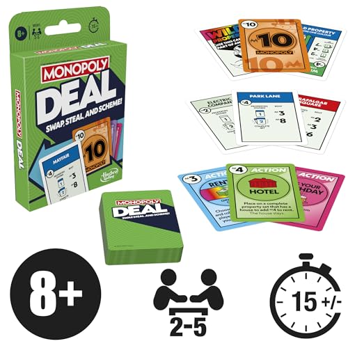 Hasbro Monopoly Deal Card Game 2
