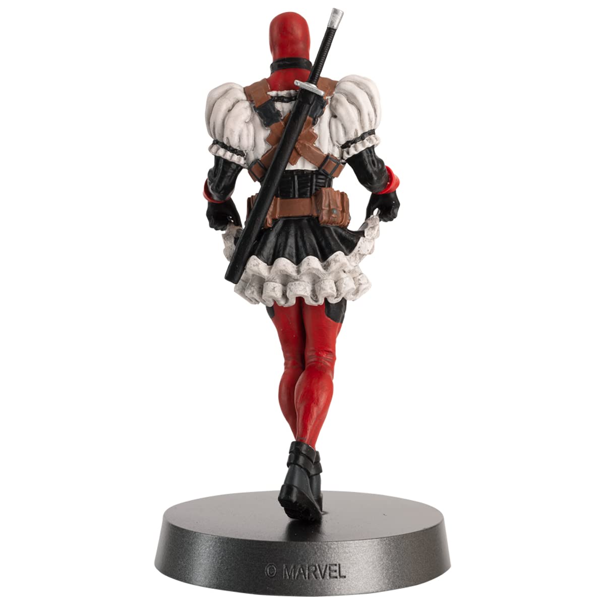 Eaglemoss Collections Marvel Heavyweights – Deadpool French Maid Metallfigur 4