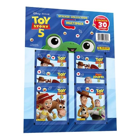 Panini Toy Story 5 Sticker Collection - Multipack with 6 Sticker Packets