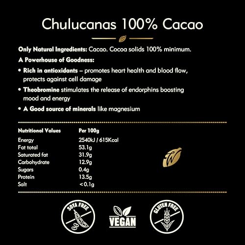 Willie's Cacao - 100% Peruvian Chulucanas Cacao - 180g 4