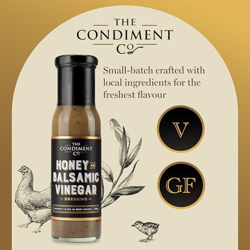 The Condiment Company Honey Balsamic Vinegar Dressing 240g 7
