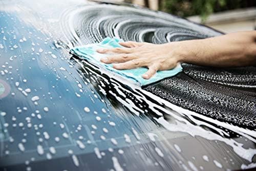Gtechniq MF5 Glass Power Cloth - 40x40cm Reusable Cleaning Cloth for Glass & Mirrors 3