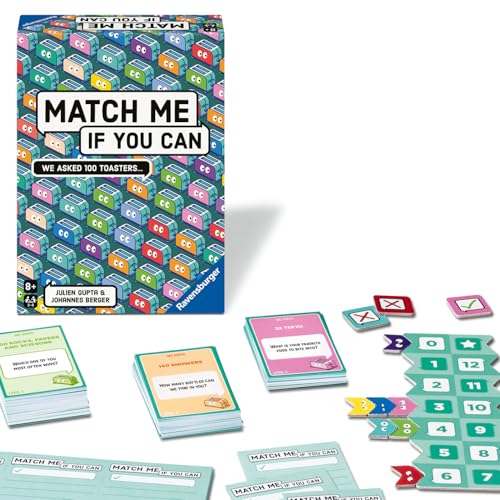 Ravensburger Match Me If You Can Game Strategy Board Game for Adults and Kids 3