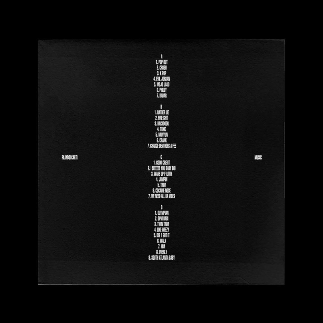 Playboi Carti - MUSIC [Double CD]