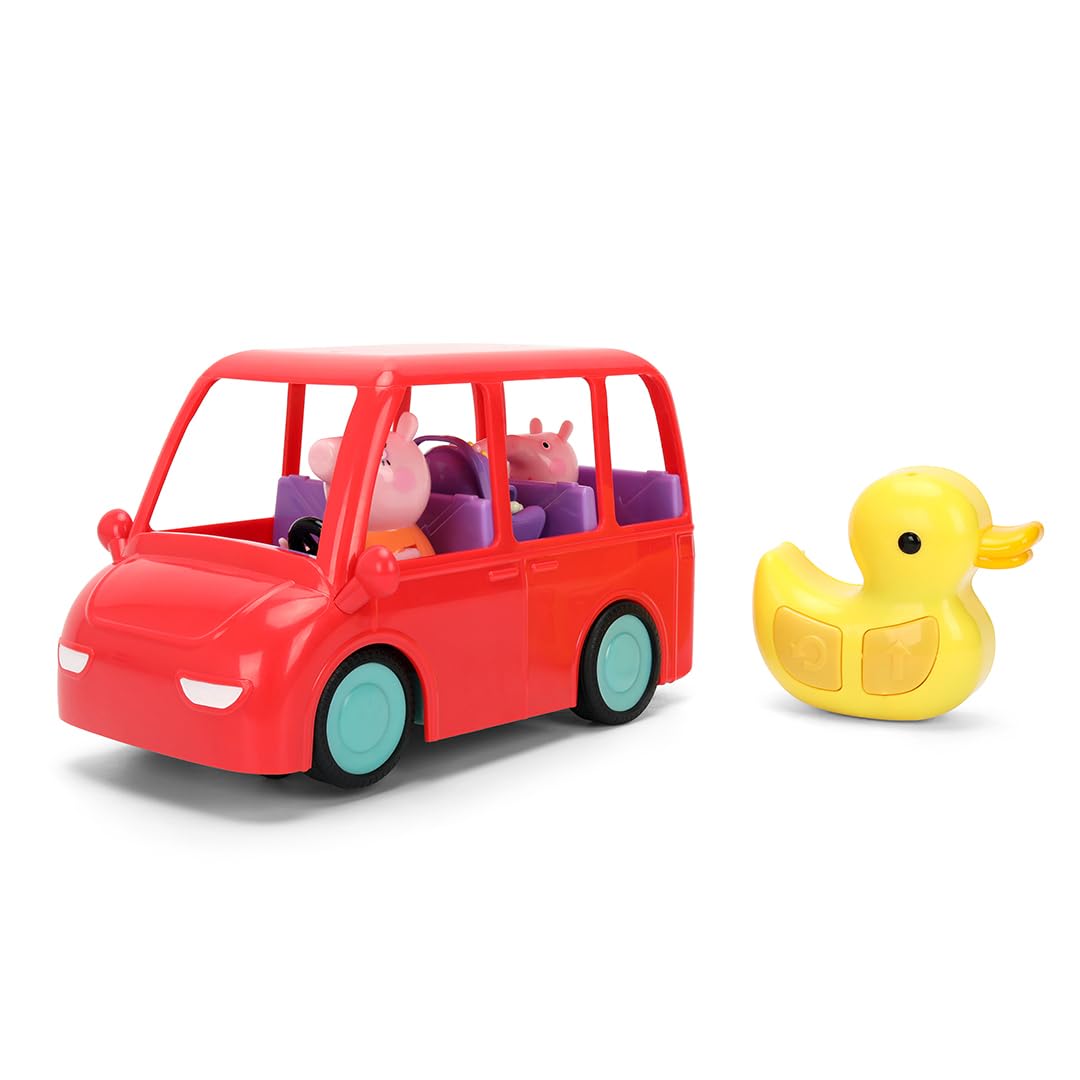 Jada Peppa Pig Family Car R/C - Duck-Shaped Remote Control Vehicle for Preschoolers
