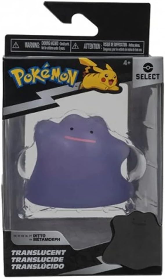 Pokémon PKW2742 - 7.5 cm Transparent Ditto Figure, Limited Edition Select Series