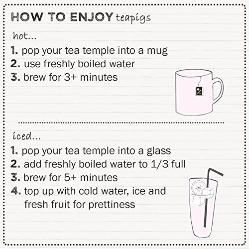 teapigs Happy Tea with Lemon Balm, 15 Biodegradable Tea Temples, Organic Herbal Infusion 3