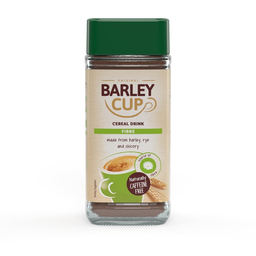 Barleycup Fibre Instant Grain Beverage - Caffeine Free | High Fibre | 100g 1