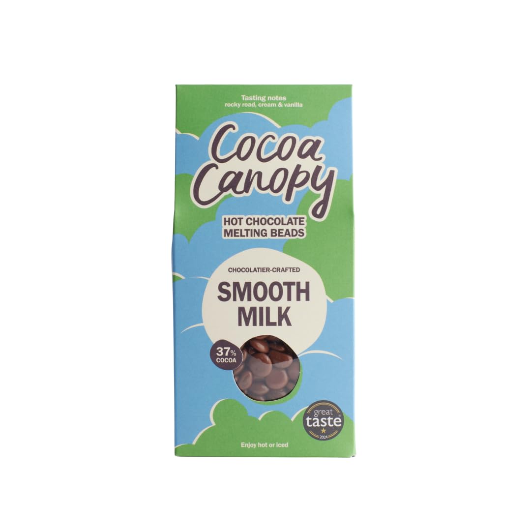 Cocoa Canopy - Smooth Milk Hot Chocolate Melting Beads - 300g 6