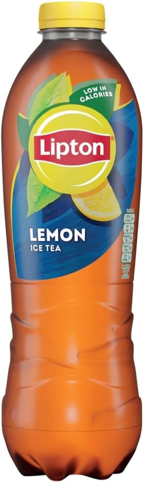 Lipton Ice Tea Lemon 1.25L Bottle - Refreshing Black Tea with Real Lemon Juice 1
