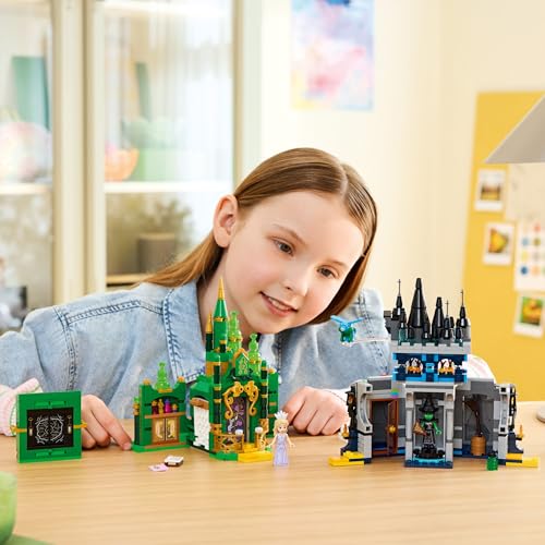 LEGO Wicked Emerald City & Kiamo Ko Castle Playset - 860-Piece Building Set for Kids 9+ 17