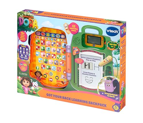 VTech Dora Got Your Back Learning Backpack Interactive Educational Toy 8