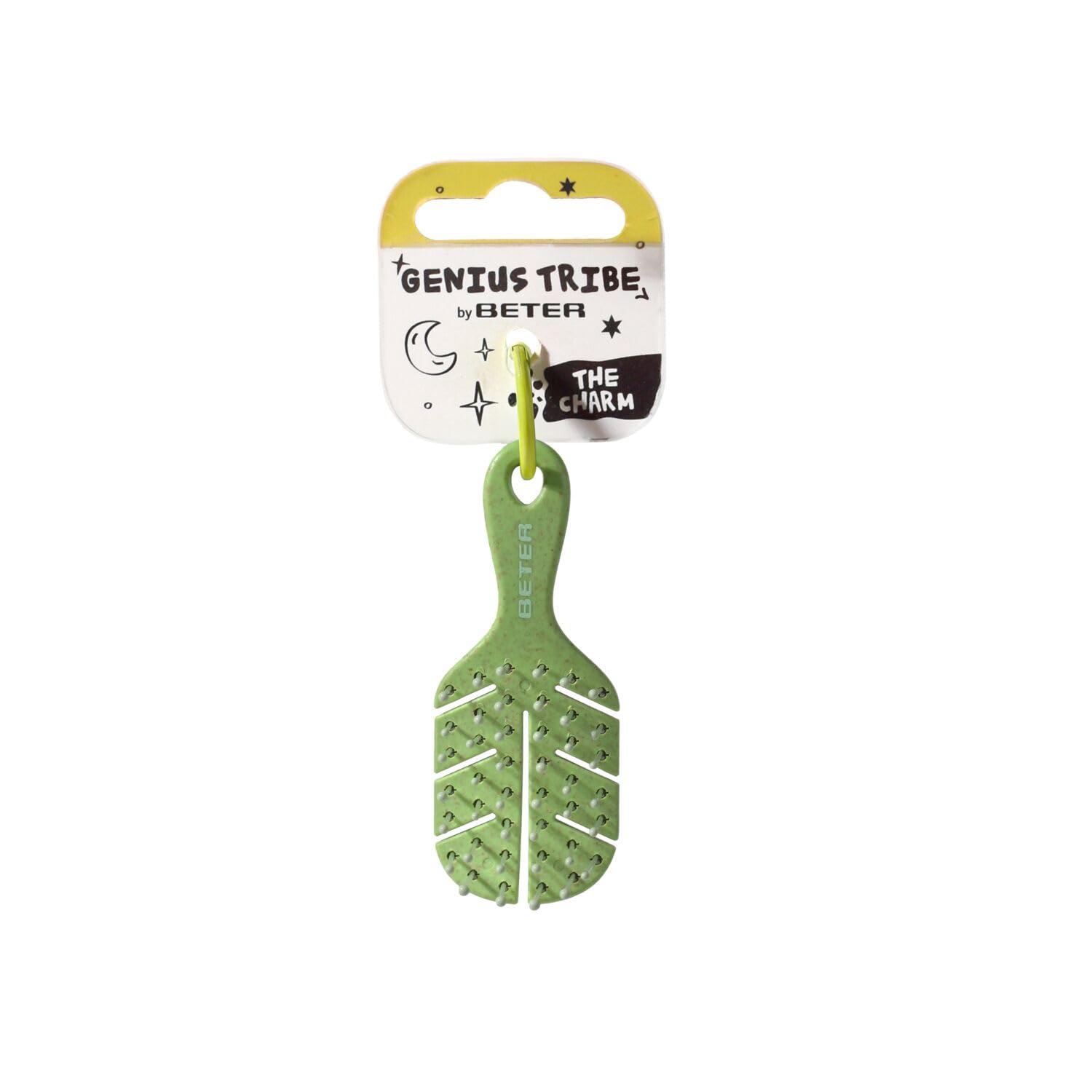 Beter Pack 3 Natural Fiber Hairbrushes - Detangling & Styling | Flexible Bristles | Wheat Fiber