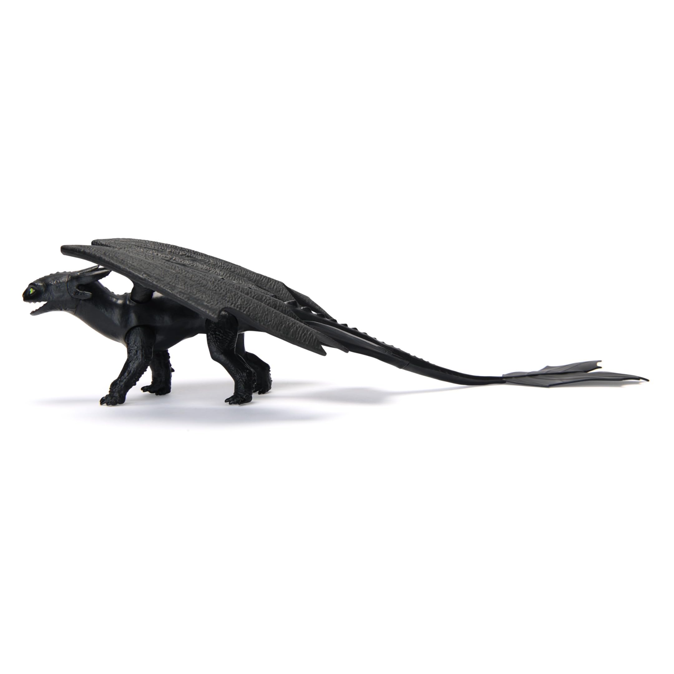 Toothless Dragon Action Figure - 23 cm Moving Wings, How to Train Your Dragon Age 4+