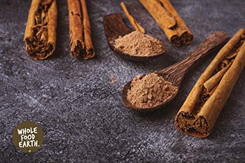 Wholefood Earth - Ceylon Cinnamon Powder (True) 125g - Raw - GMO Free - Recyclable Packaging 3