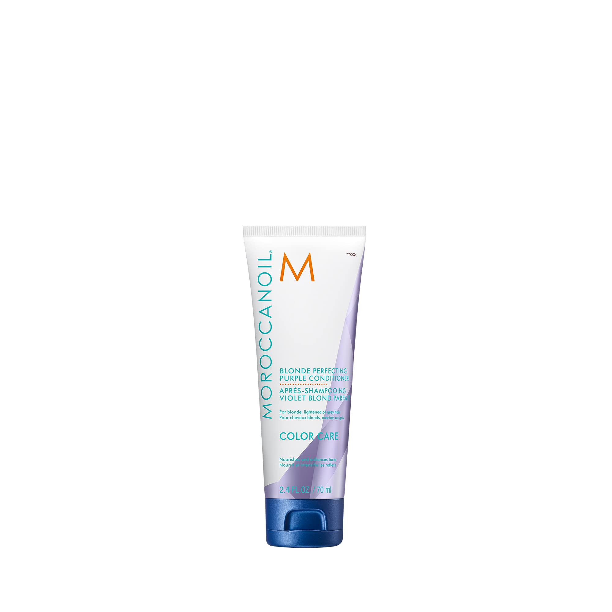 Moroccanoil Blonde Perfecting Purple Conditioner - Neutralizes Brassiness | 70ml