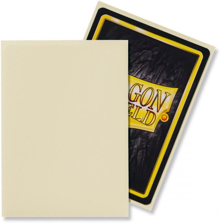 Dragon Shield Matte Ivory Standard Size Sleeves (ART11017) – 100-Pack 3