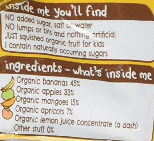 Ella's Kitchen Organic Yellow Smoothie Fruit Pouch, 90g 7