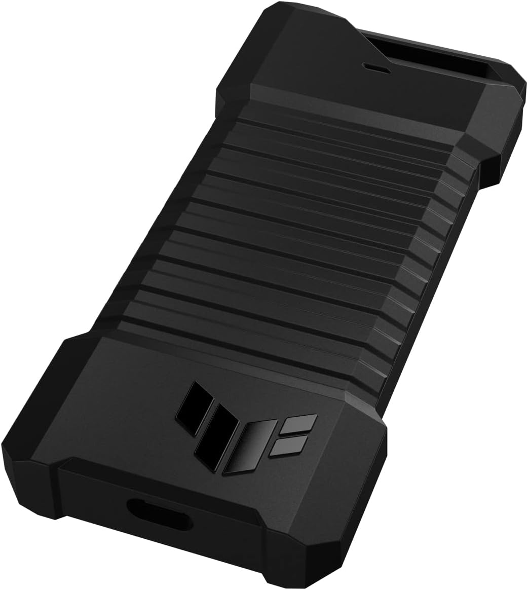ASUS TUF Gaming A1—USB-C 3.2 Gen 2x1 SSD Enclosure for Dual M.2 NVMe PCIe SSDs 8