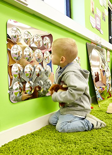 tickit Large 16-Domed Acrylic Mirror Panel - Sensory Toy for Autism, 3+ Years 8