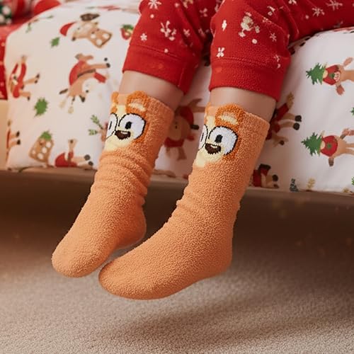 Bluey Plush Gift Set - Official Plush & Bingo Socks for Kids 20
